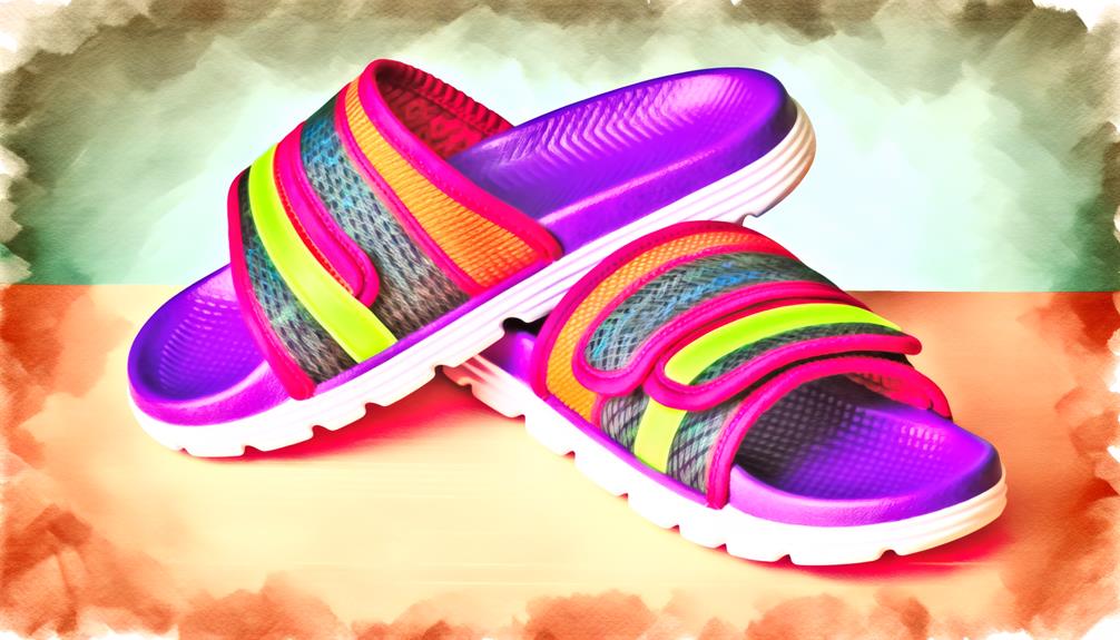 comfortable hoka footwear slides