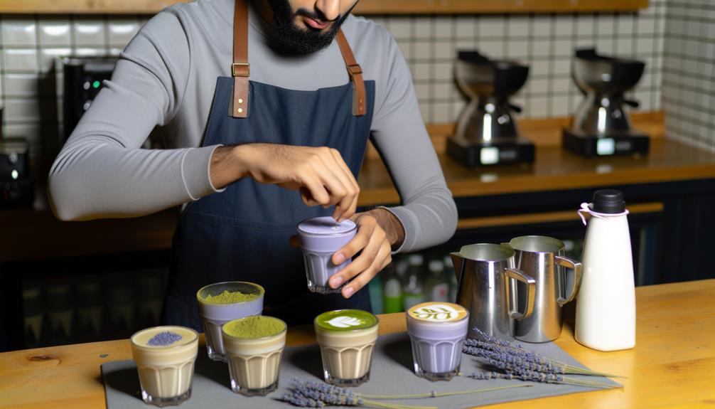 lavender matcha latte recipe