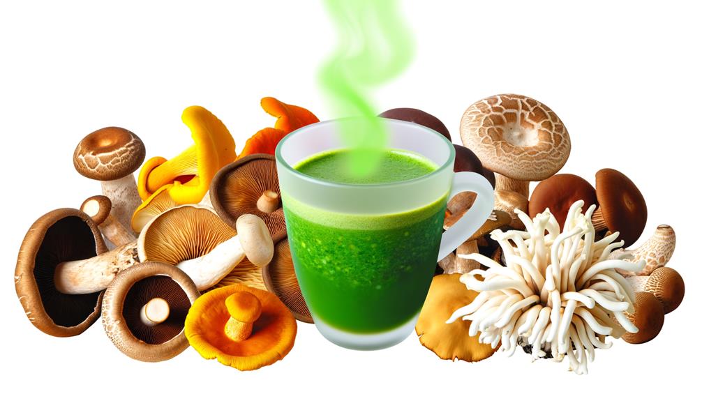 nutrient rich superfood mushroom blend