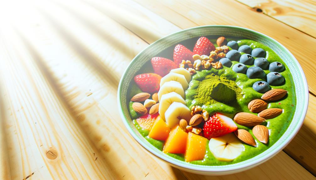 power up with matcha