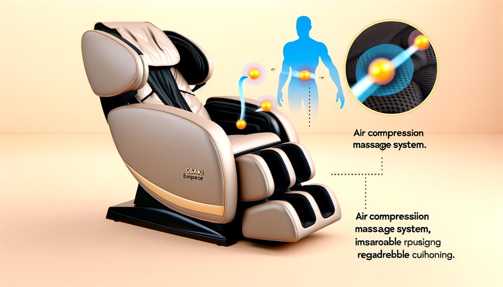 soothing air pressure massage